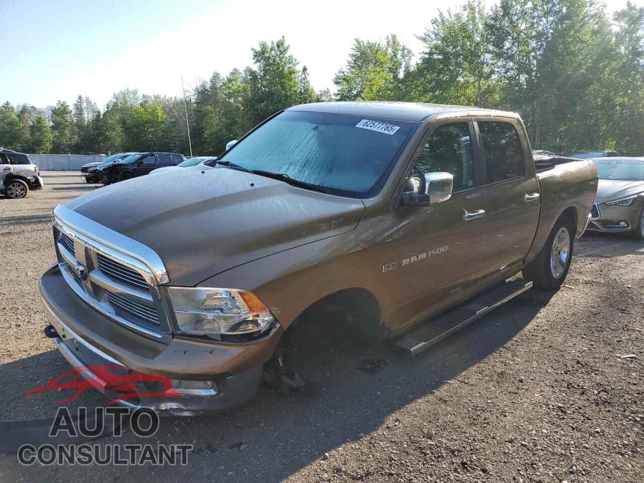 DODGE RAM 1500 2012 - 1C6RD7LT0CS222838