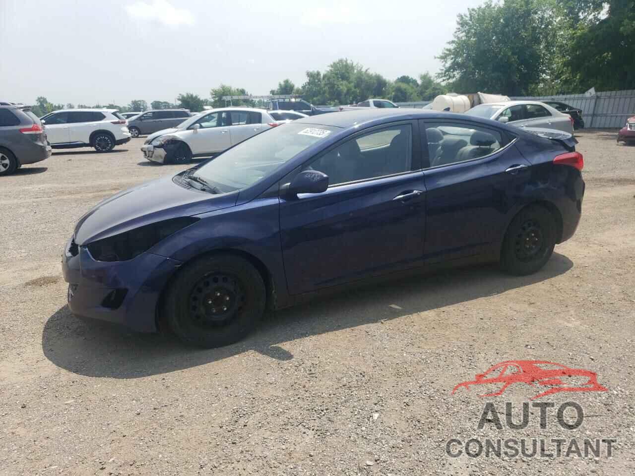 HYUNDAI ELANTRA 2012 - 5NPDH4AEXCH129981