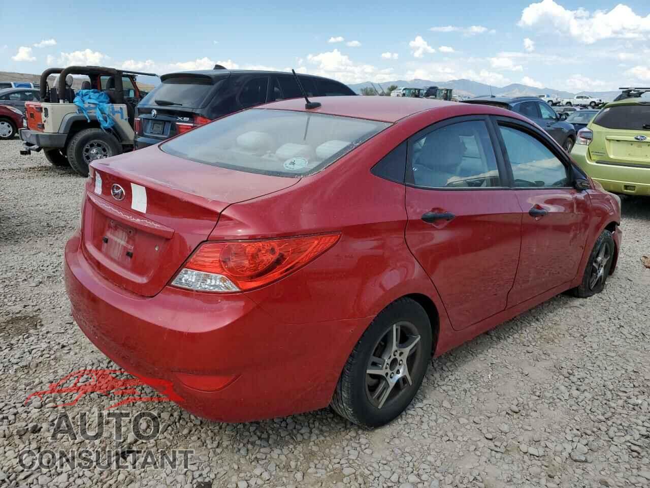 HYUNDAI ACCENT 2012 - KMHCT4AE0CU073593