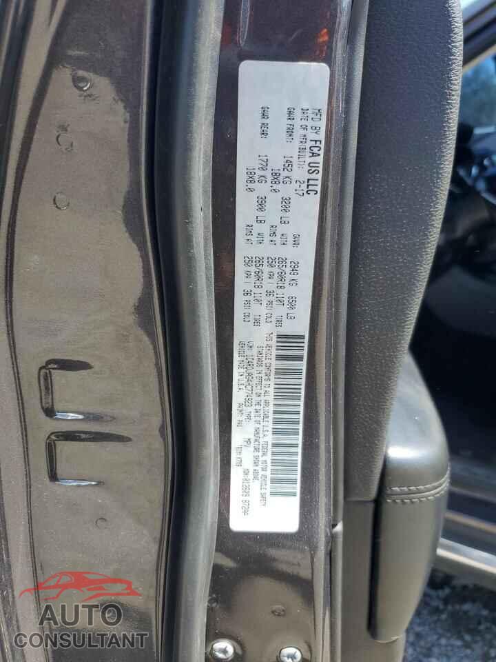DODGE DURANGO 2017 - 1C4RDJAG4HC774923