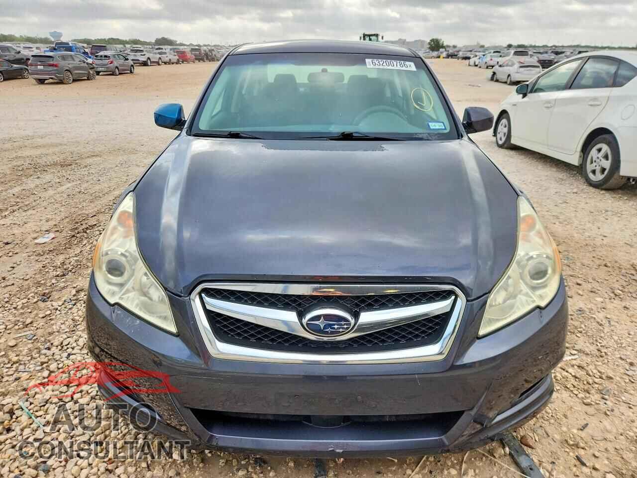 SUBARU LEGACY 2011 - 4S3BMCB68B3249342