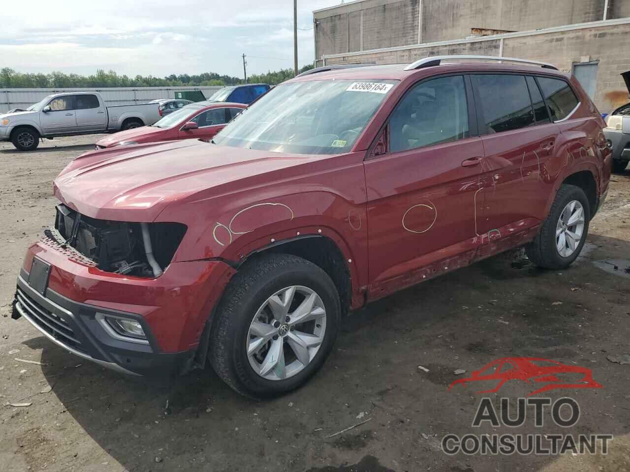 VOLKSWAGEN ATLAS 2018 - 1V2MR2CA7JC593930