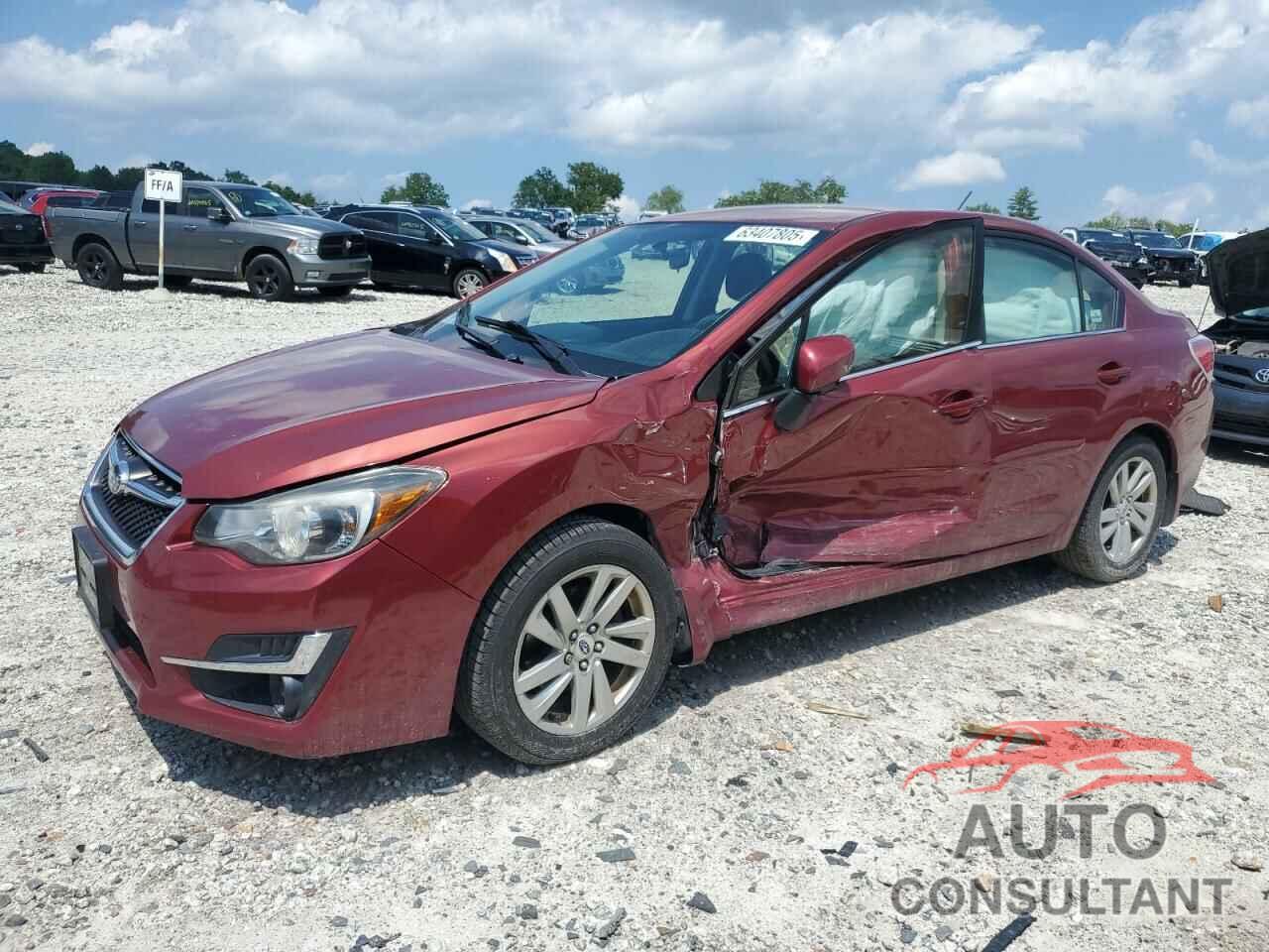 SUBARU IMPREZA 2016 - JF1GJAB66GH003070