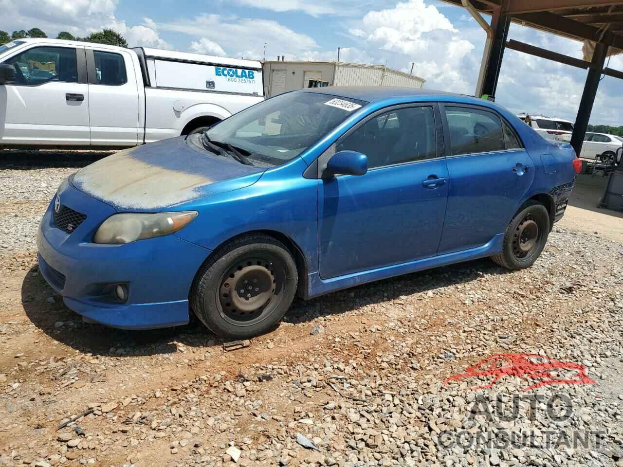 TOYOTA COROLLA 2009 - 1NXBU40E29Z139581