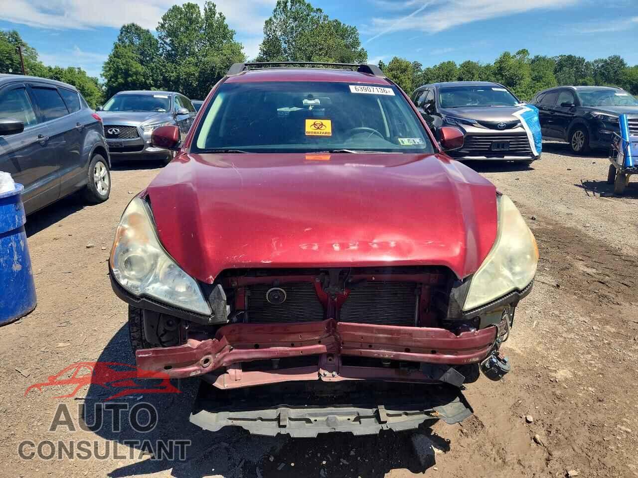 SUBARU OUTBACK 2012 - 4S4BRBCC7C3241729