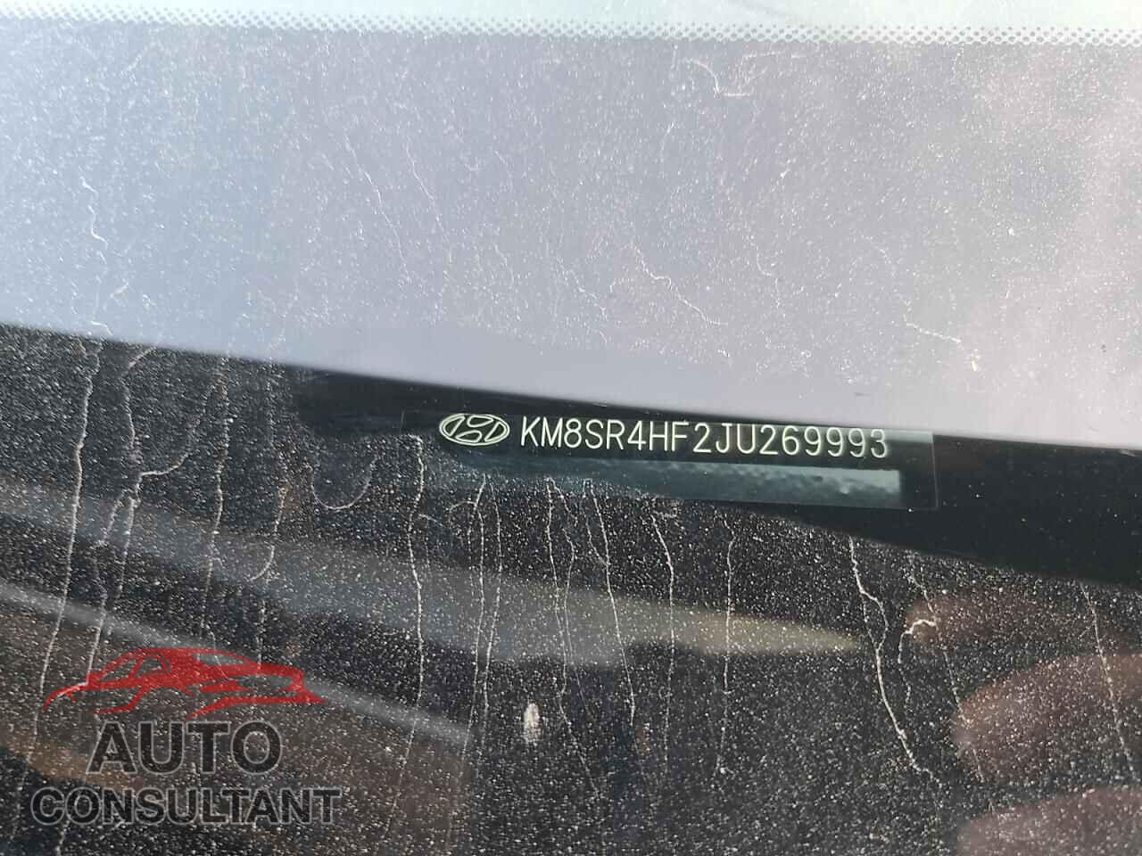 HYUNDAI SANTA FE 2018 - KM8SR4HF2JU269993