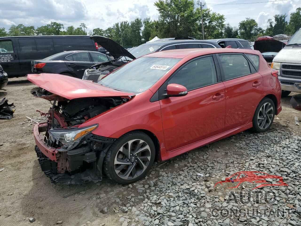 TOYOTA SCION 2016 - JTNKARJE5GJ508517