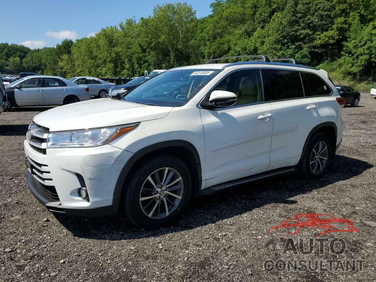 TOYOTA HIGHLANDER 2017 - 5TDJZRFHXHS367069