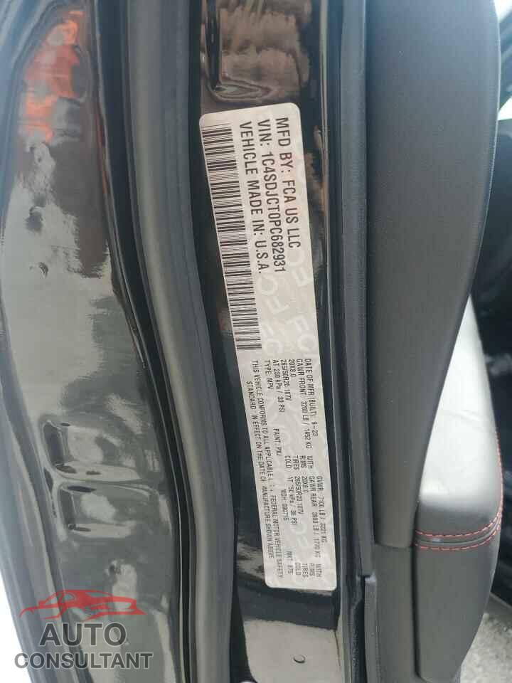DODGE DURANGO 2023 - 1C4SDJCT0PC682931