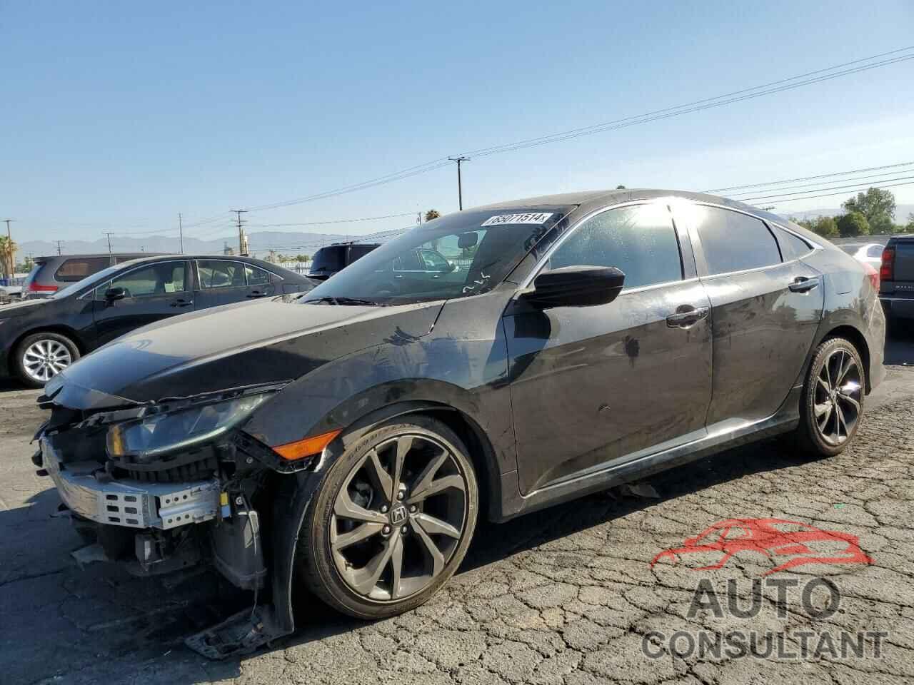 HONDA CIVIC 2020 - 19XFC2F82LE210105