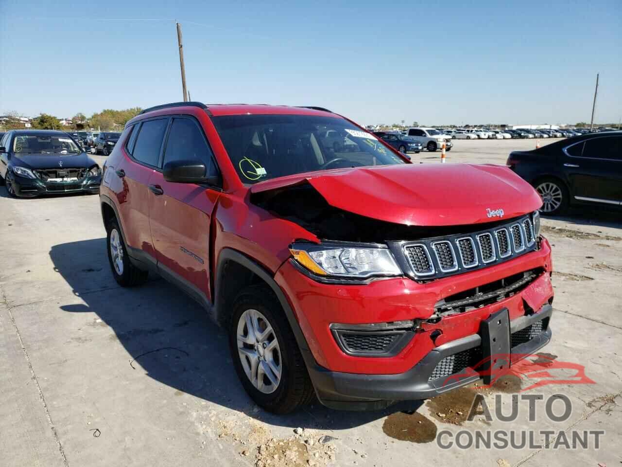 JEEP COMPASS 2017 - 3C4NJDAB6HT578953