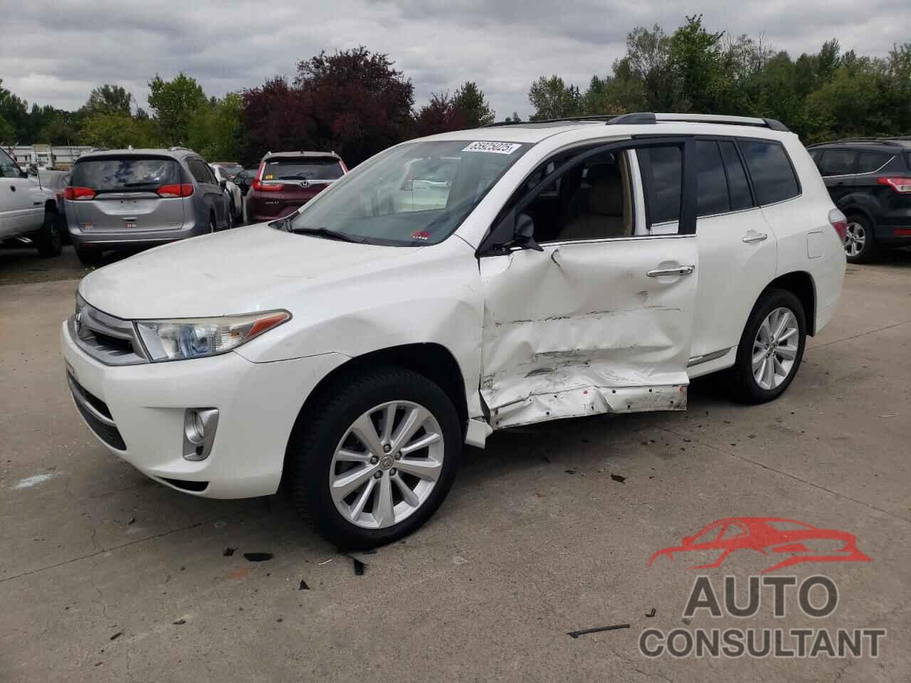 TOYOTA HIGHLANDER 2012 - JTEDC3EH2C2006430