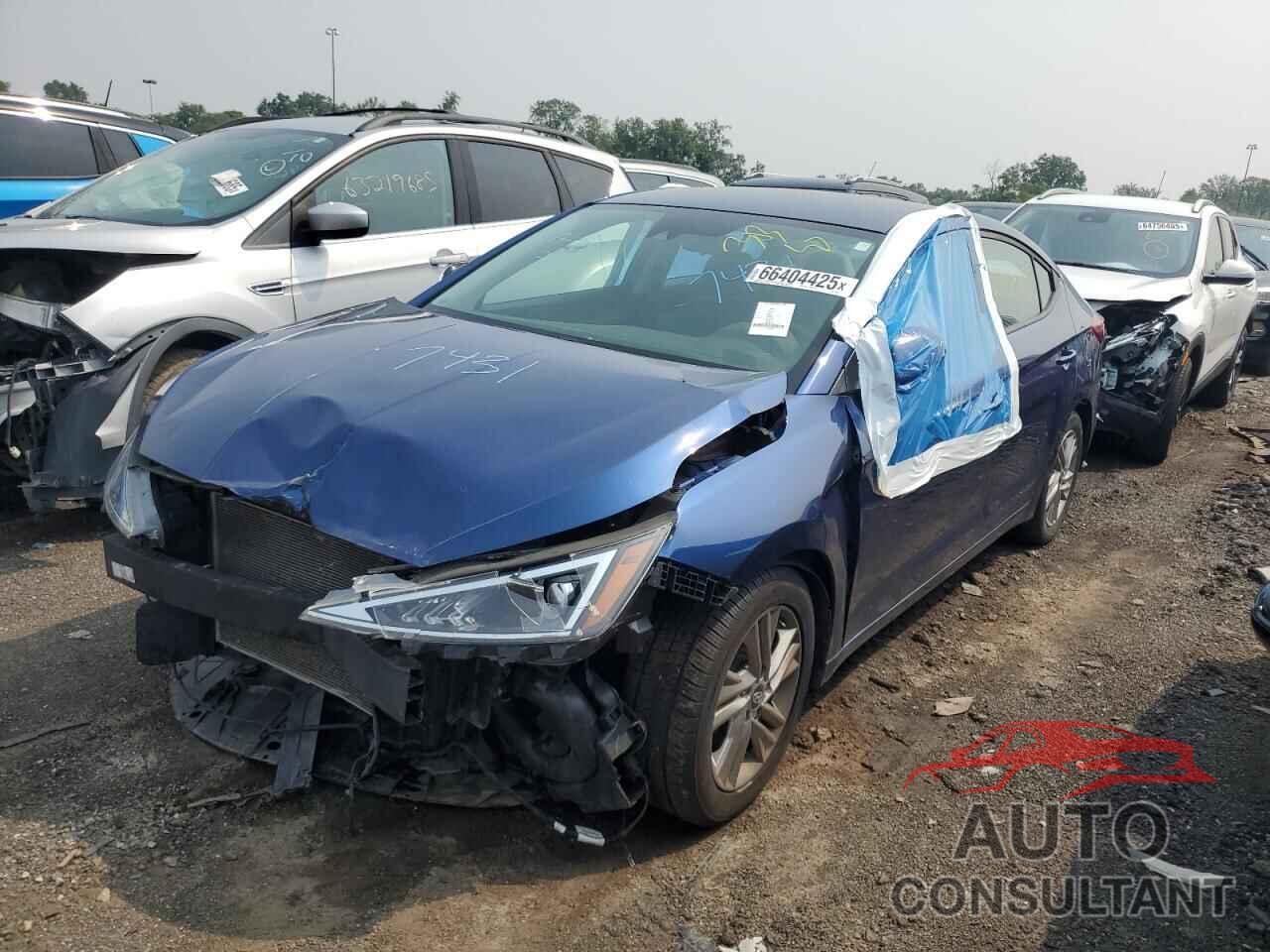 HYUNDAI ELANTRA 2019 - 5NPD84LF8KH437431