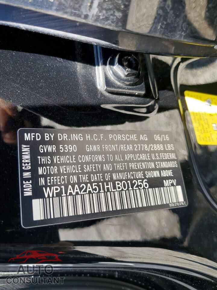 PORSCHE MACAN 2017 - WP1AA2A51HLB01256