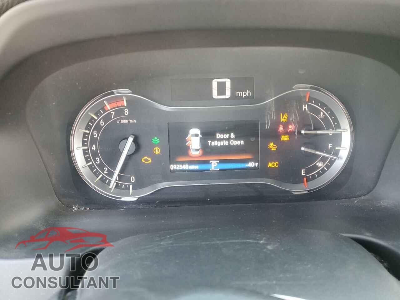 HONDA PILOT 2017 - 5FNYF6H91HB034159