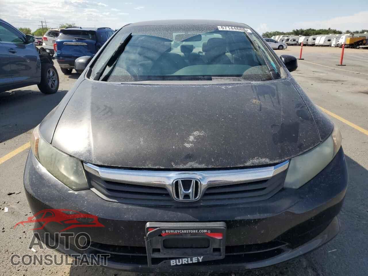 HONDA CIVIC 2012 - 2HGFB2F53CH612455