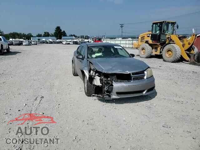 DODGE AVENGER 2013 - 1C3CDZAB8DN532423