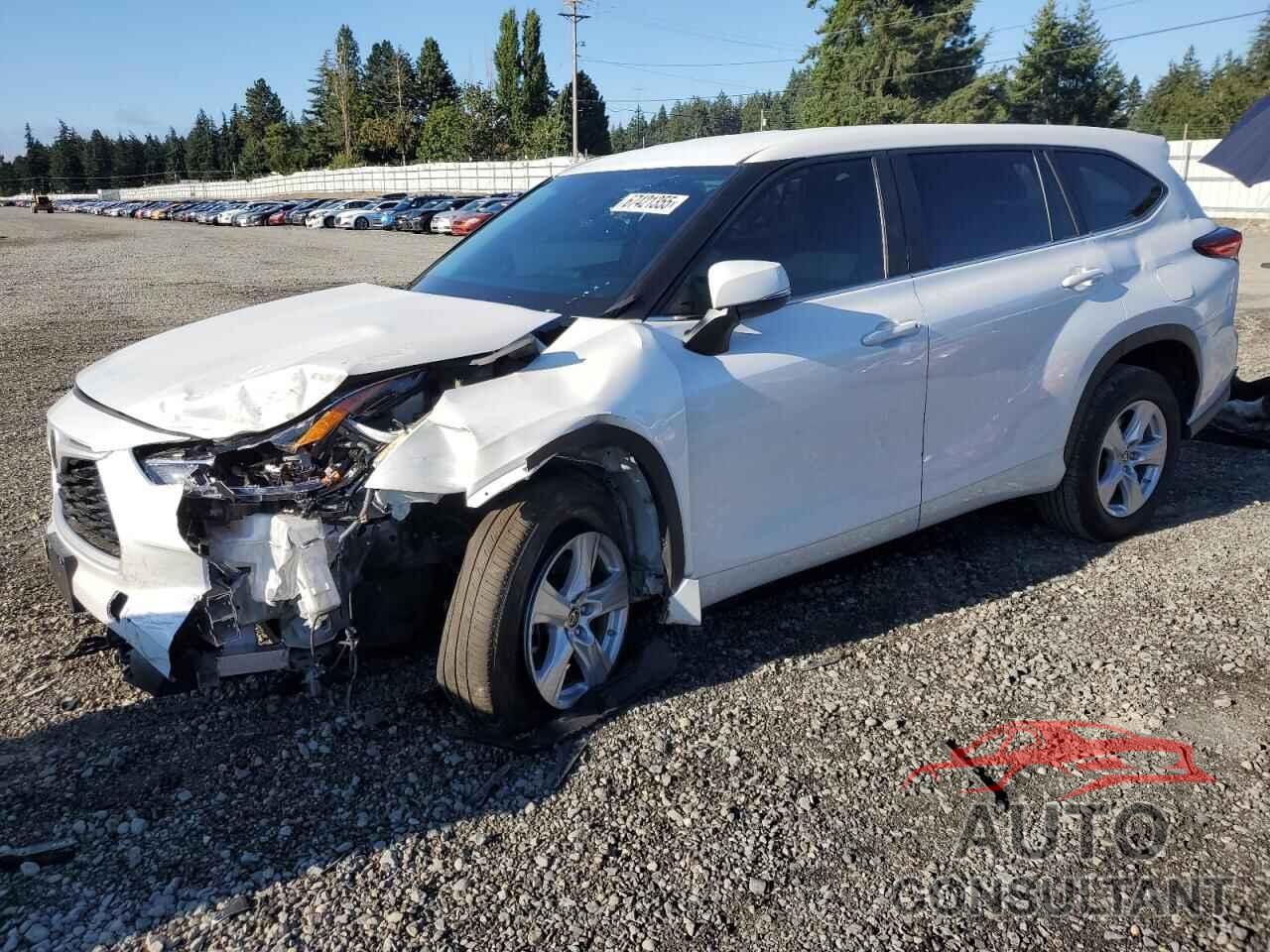 TOYOTA HIGHLANDER 2023 - 5TDKDRAHXPS004845