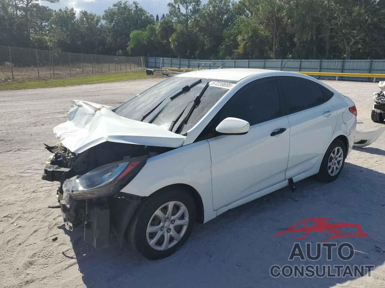 HYUNDAI ACCENT 2013 - KMHCT4AE5DU584606
