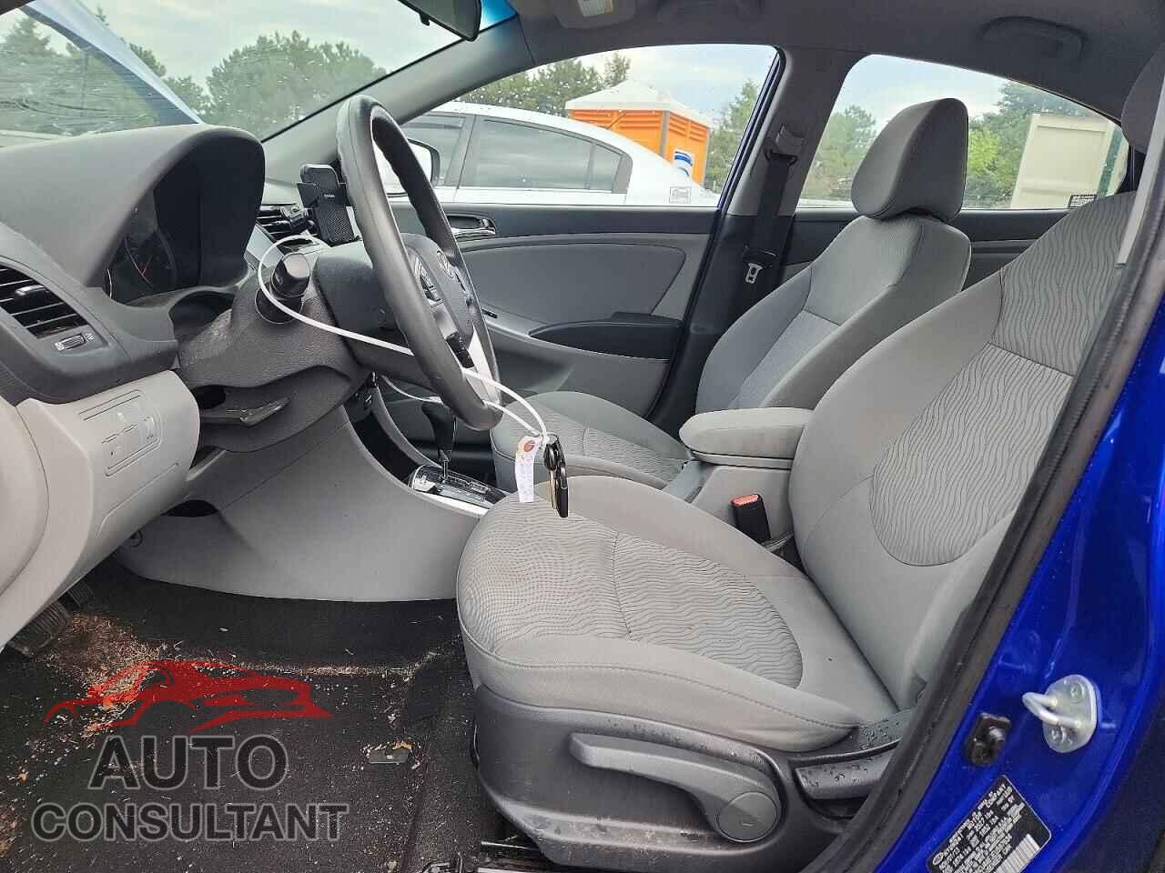 HYUNDAI ACCENT 2014 - KMHCU4AE0EU597634