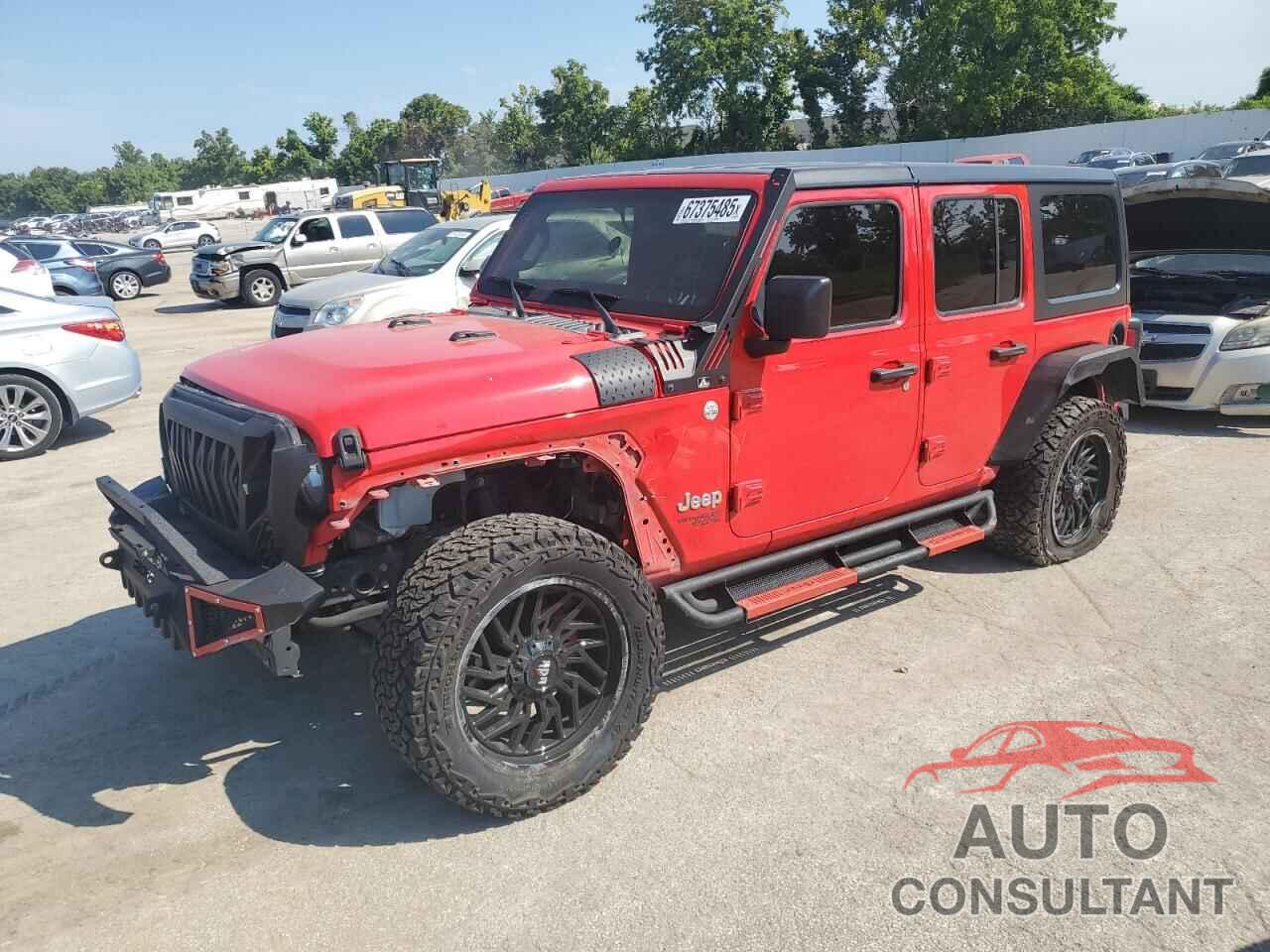 JEEP WRANGLER 2018 - 1C4HJXDGXJW115736
