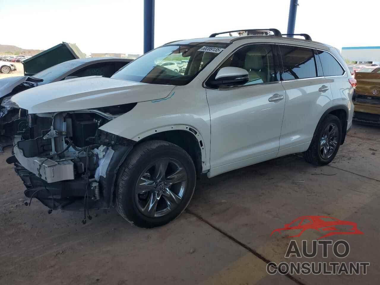 TOYOTA HIGHLANDER 2017 - 5TDDZRFH3HS448413