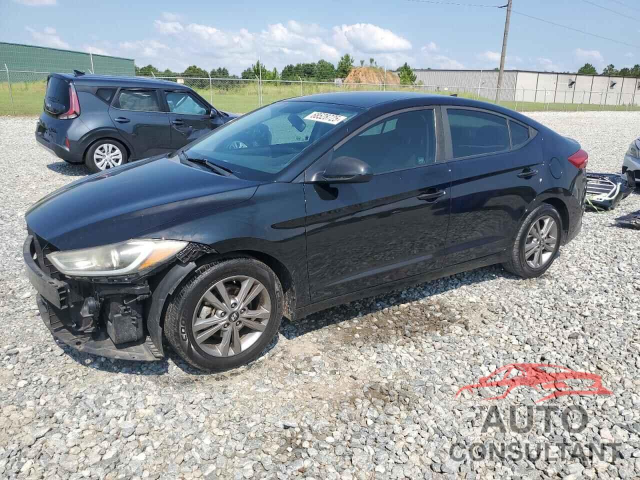 HYUNDAI ELANTRA 2018 - KMHD84LF9JU499985