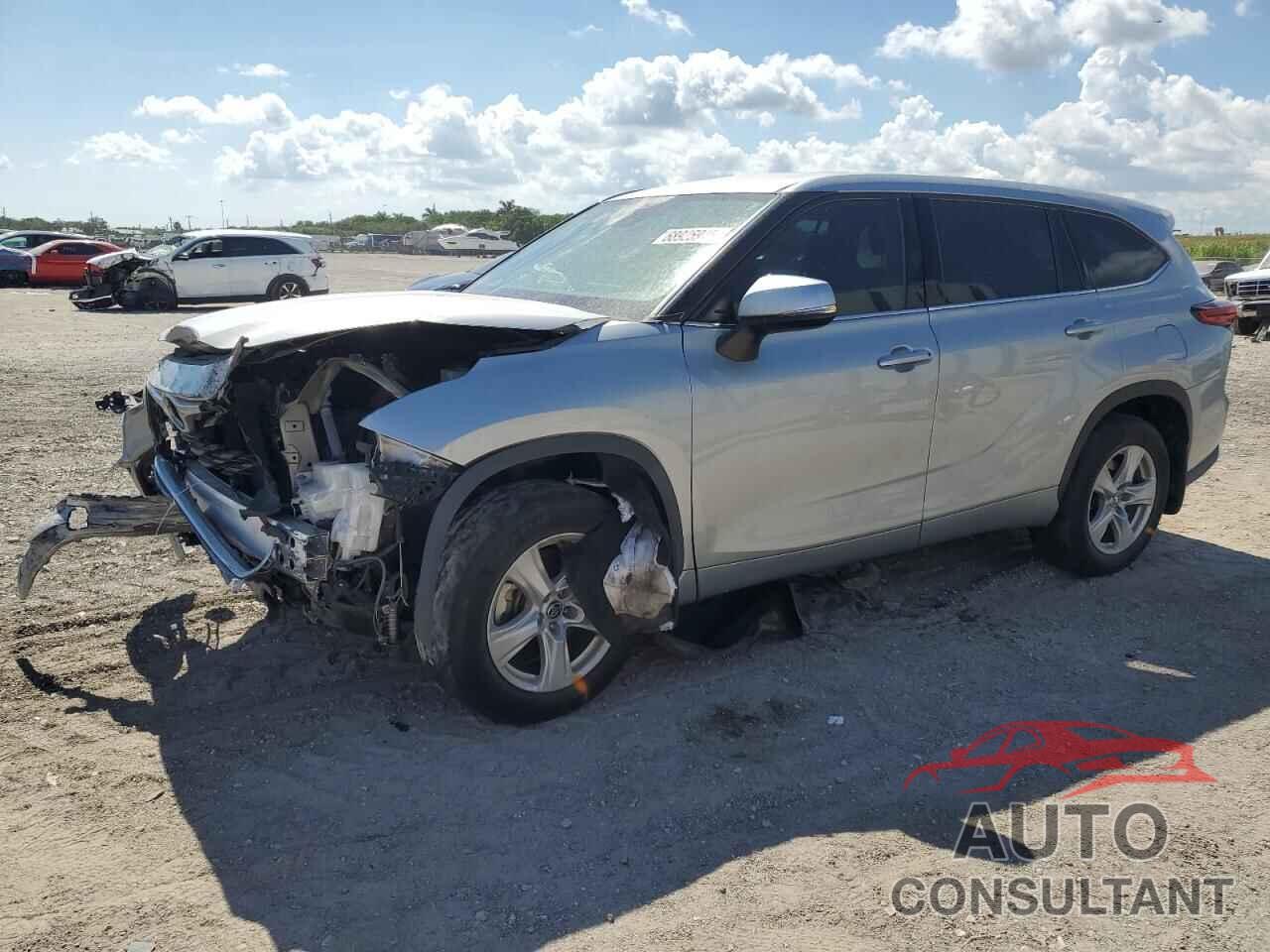 TOYOTA HIGHLANDER 2021 - 5TDBZRBH2MS100688