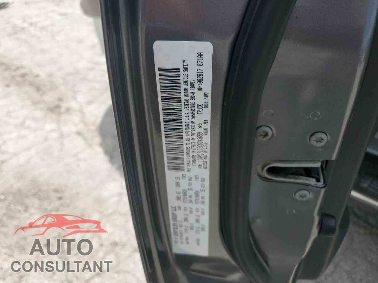 DODGE RAM 1500 2012 - 1C6RD7LT2CS343659