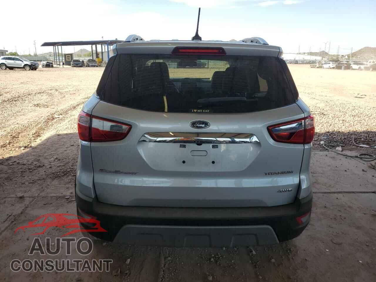 FORD ECOSPORT 2021 - MAJ6S3KL0MC403418