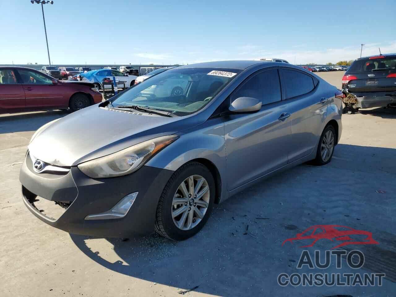 HYUNDAI ELANTRA 2014 - KMHDH4AE1EU113060