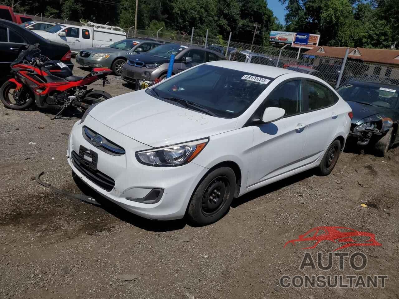 HYUNDAI ACCENT 2017 - KMHCT4AE9HU253937
