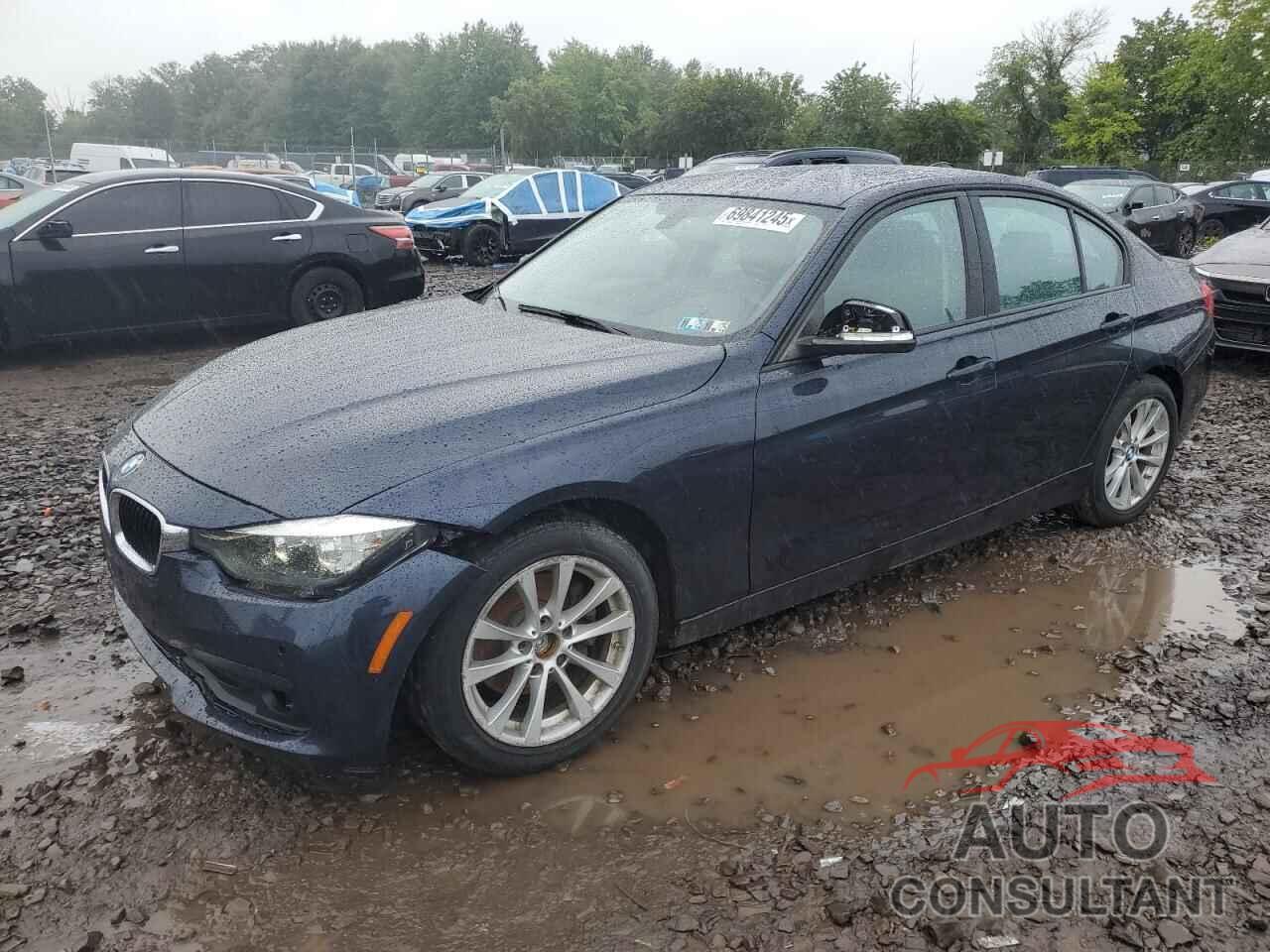 BMW 3 SERIES 2017 - WBA8A3C3XHK693082