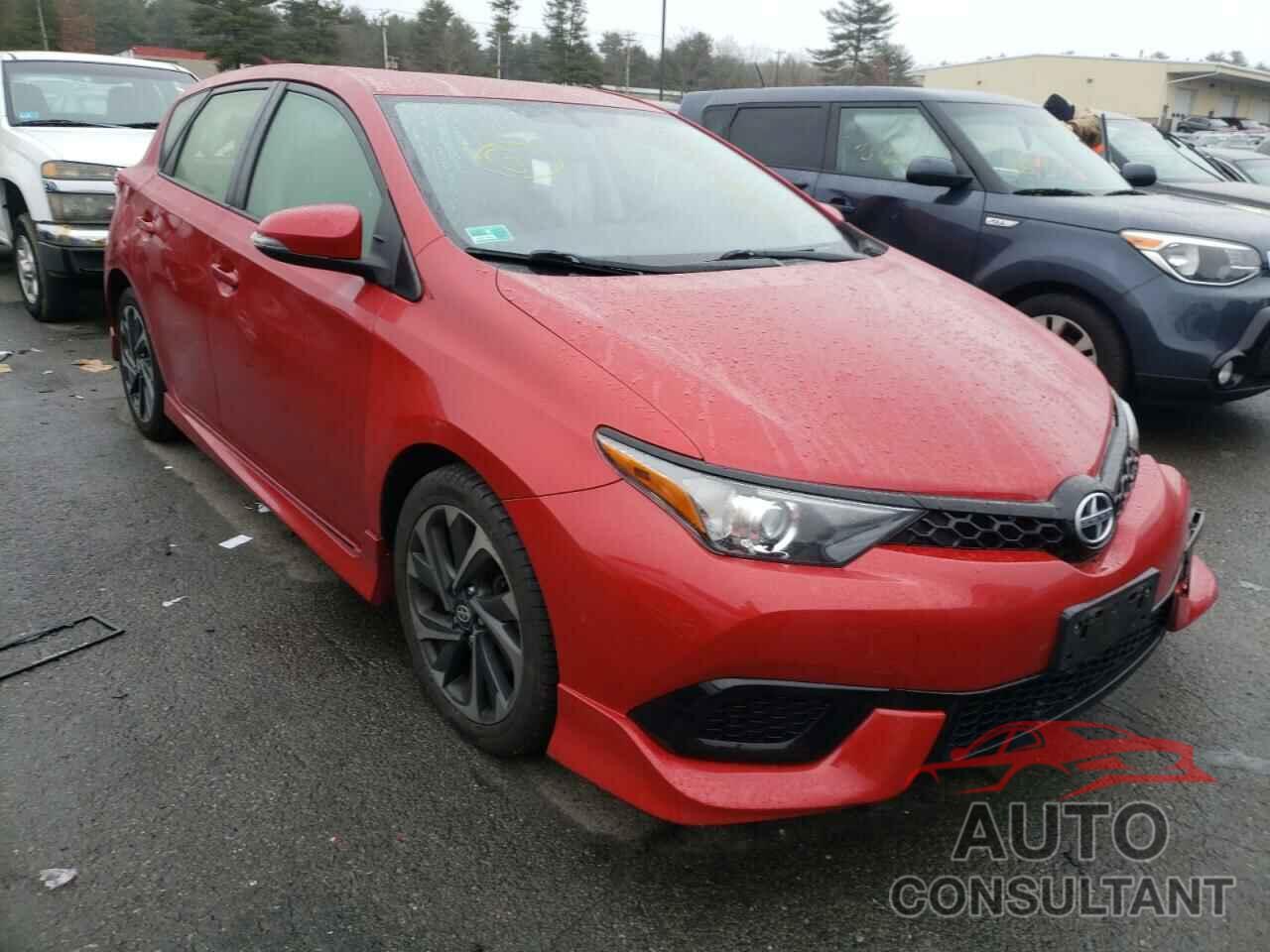 TOYOTA SCION 2016 - JTNKARJE2GJ508684