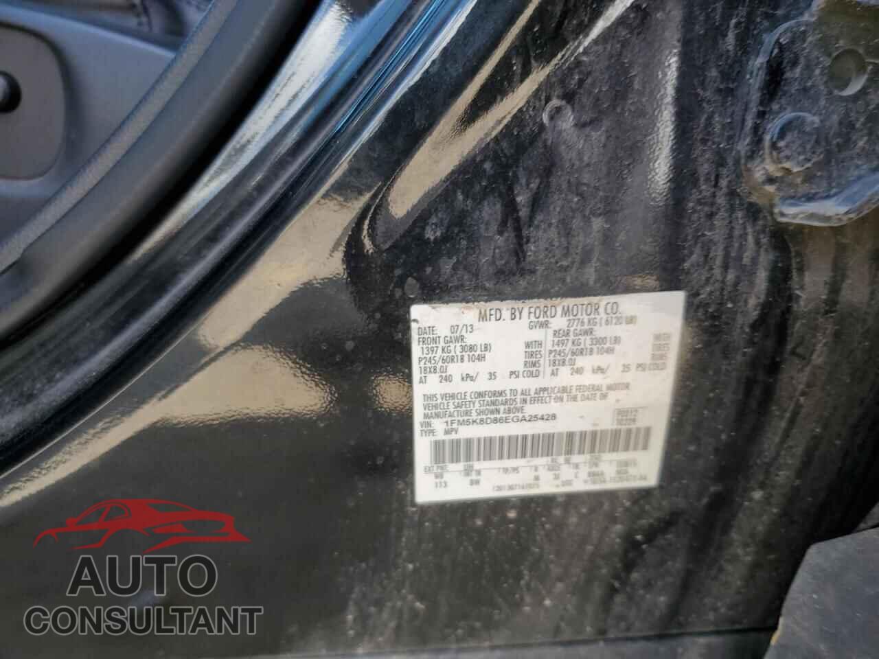 FORD EXPLORER 2014 - 1FM5K8D86EGA25428