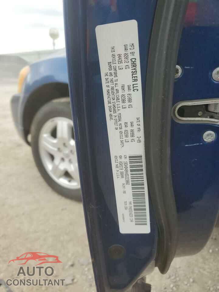 DODGE CALIBER 2009 - 1B3HB48AX9D223882