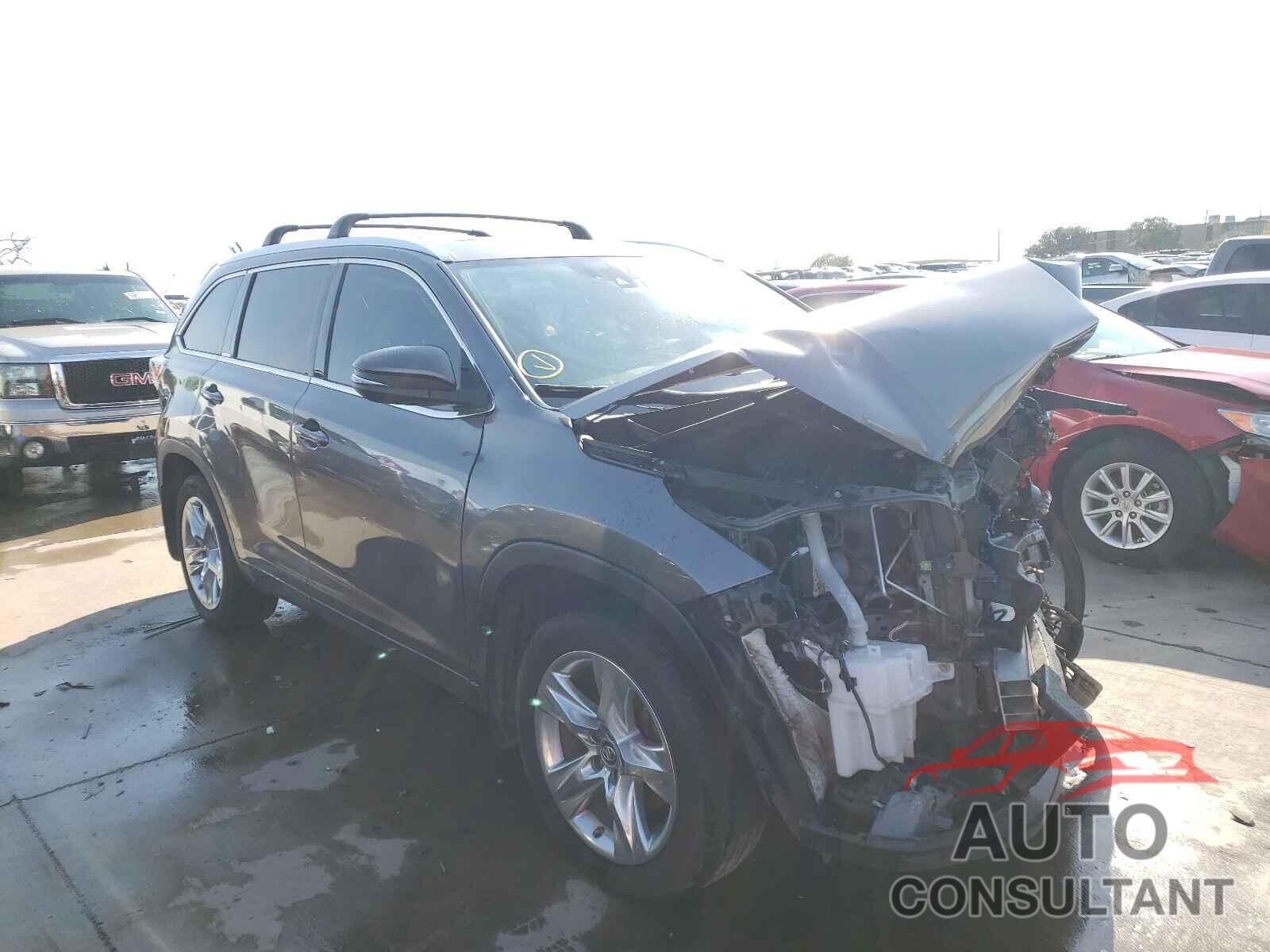 TOYOTA HIGHLANDER 2016 - 5TDDKRFH4GS326775