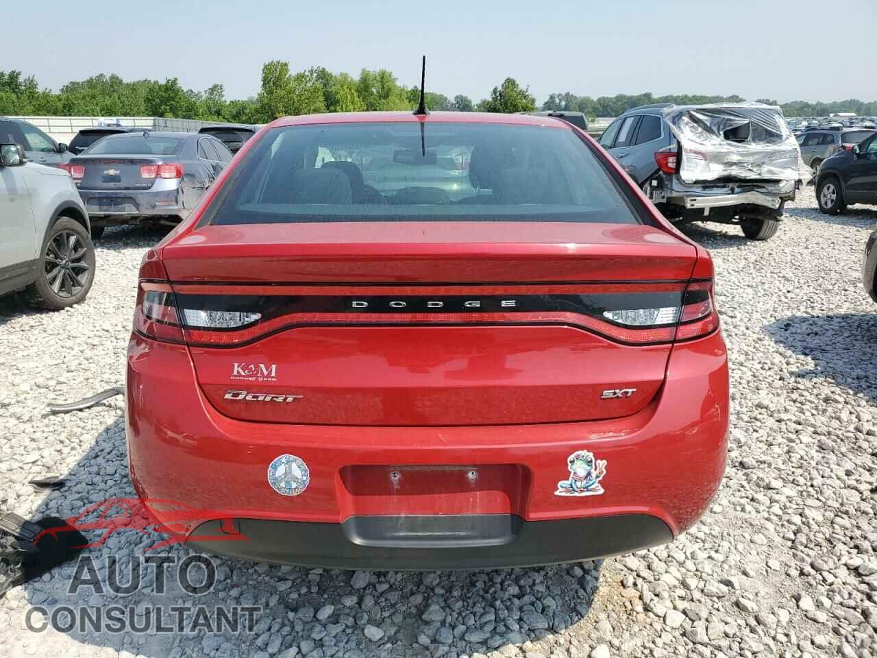 DODGE DART 2013 - 1C3CDFBA1DD194602