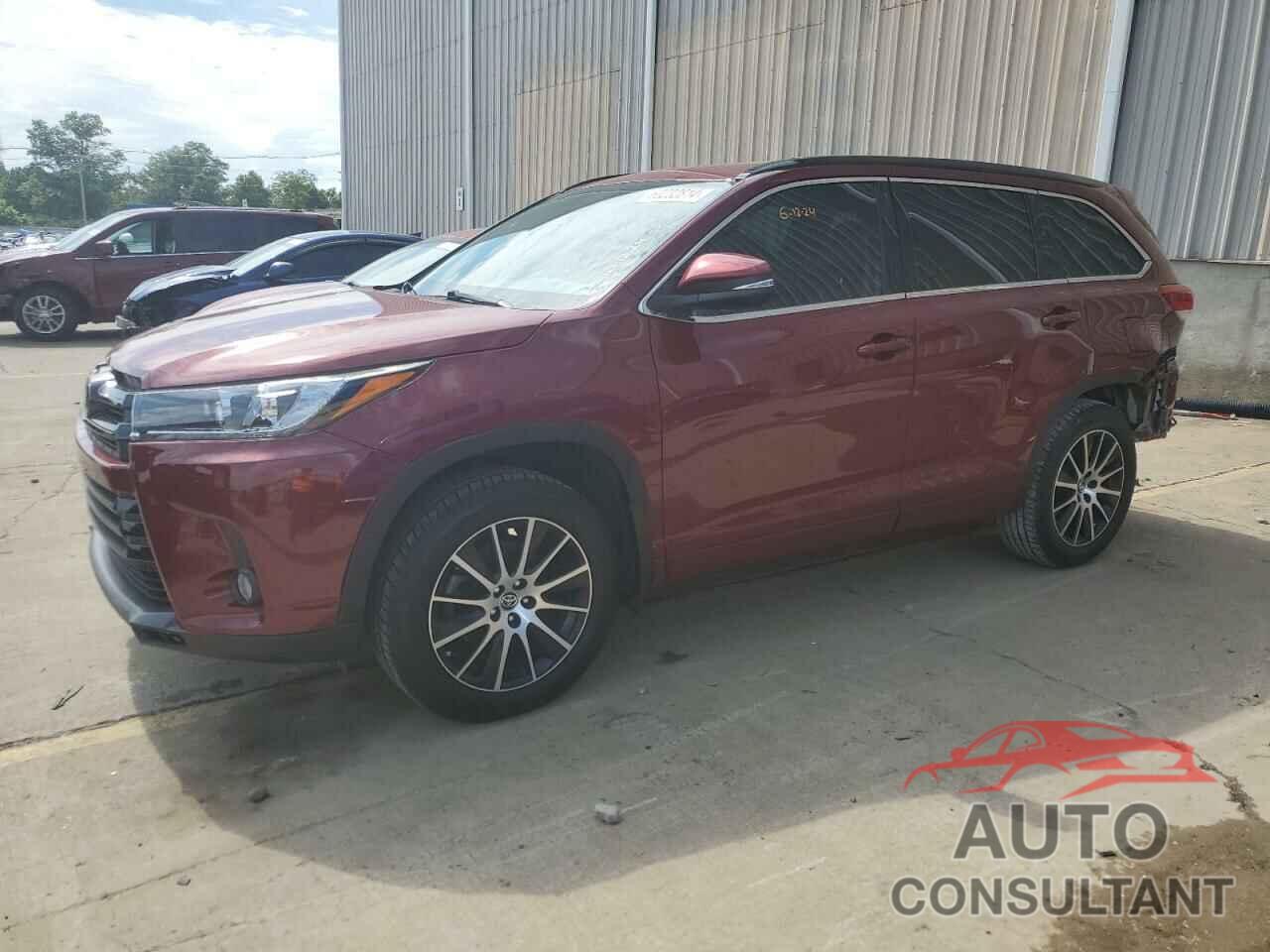 TOYOTA HIGHLANDER 2017 - 5TDJZRFH2HS442685