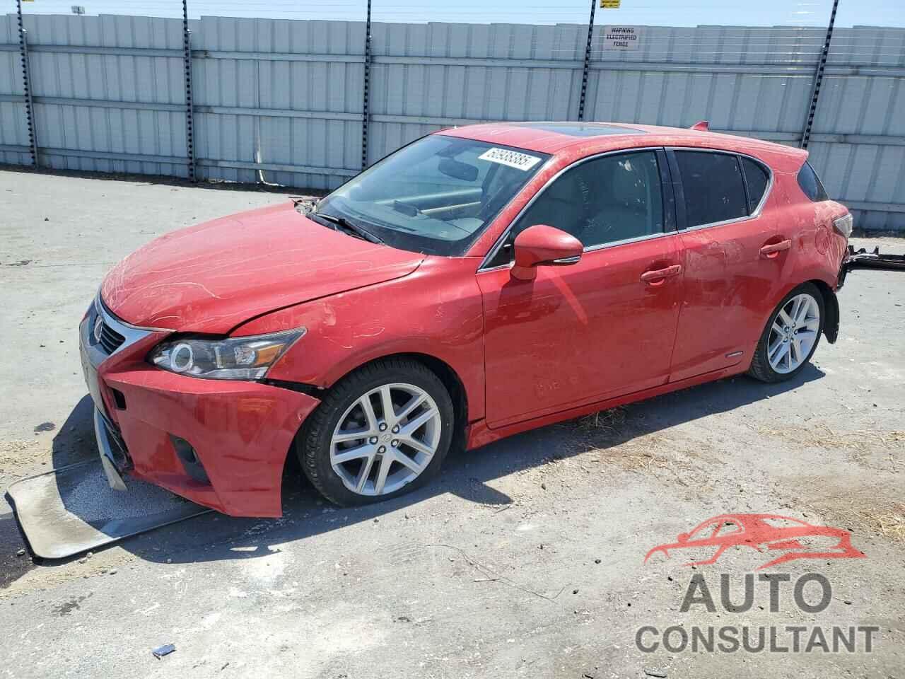 LEXUS CT 200 2015 - JTHKD5BH8F2234668