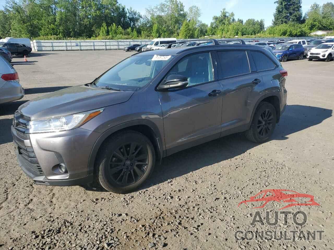 TOYOTA HIGHLANDER 2019 - 5TDJZRFH5KS978733