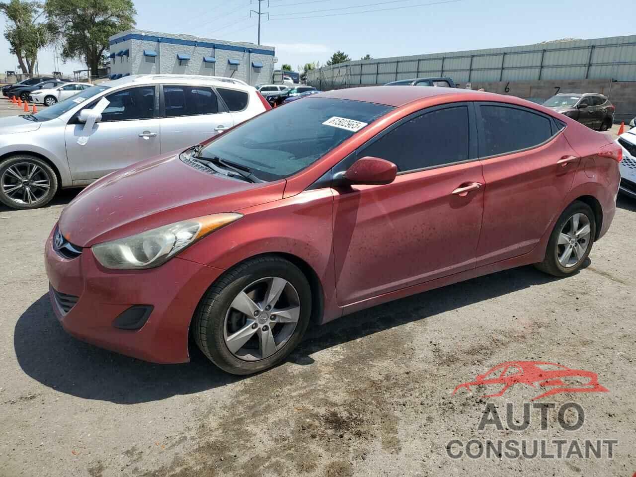 HYUNDAI ELANTRA 2013 - 5NPDH4AE4DH315341