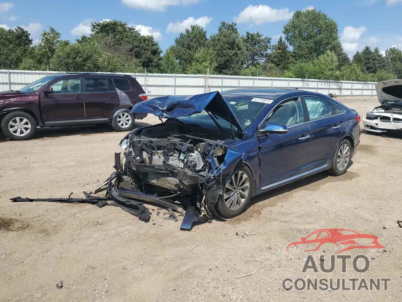 HYUNDAI SONATA 2017 - 5NPE34AF1HH523453
