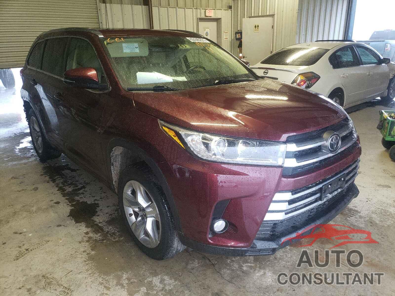 TOYOTA HIGHLANDER 2017 - 5TDYZRFH8HS191136