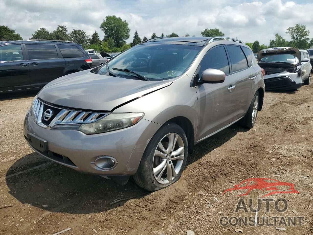 NISSAN MURANO 2010 - JN8AZ1MW7AW117740