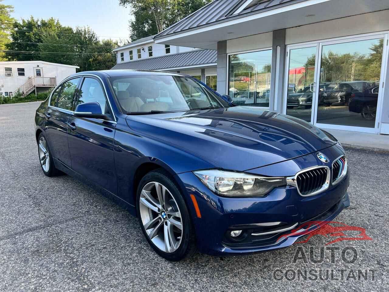 BMW 3 SERIES 2017 - WBA8B9G39HNU53661