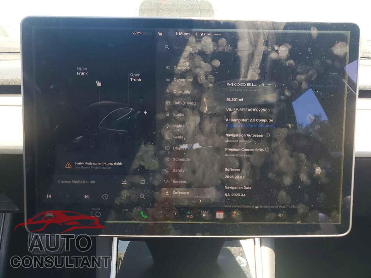 TESLA MODEL 3 2018 - 5YJ3E1EA9JF022586