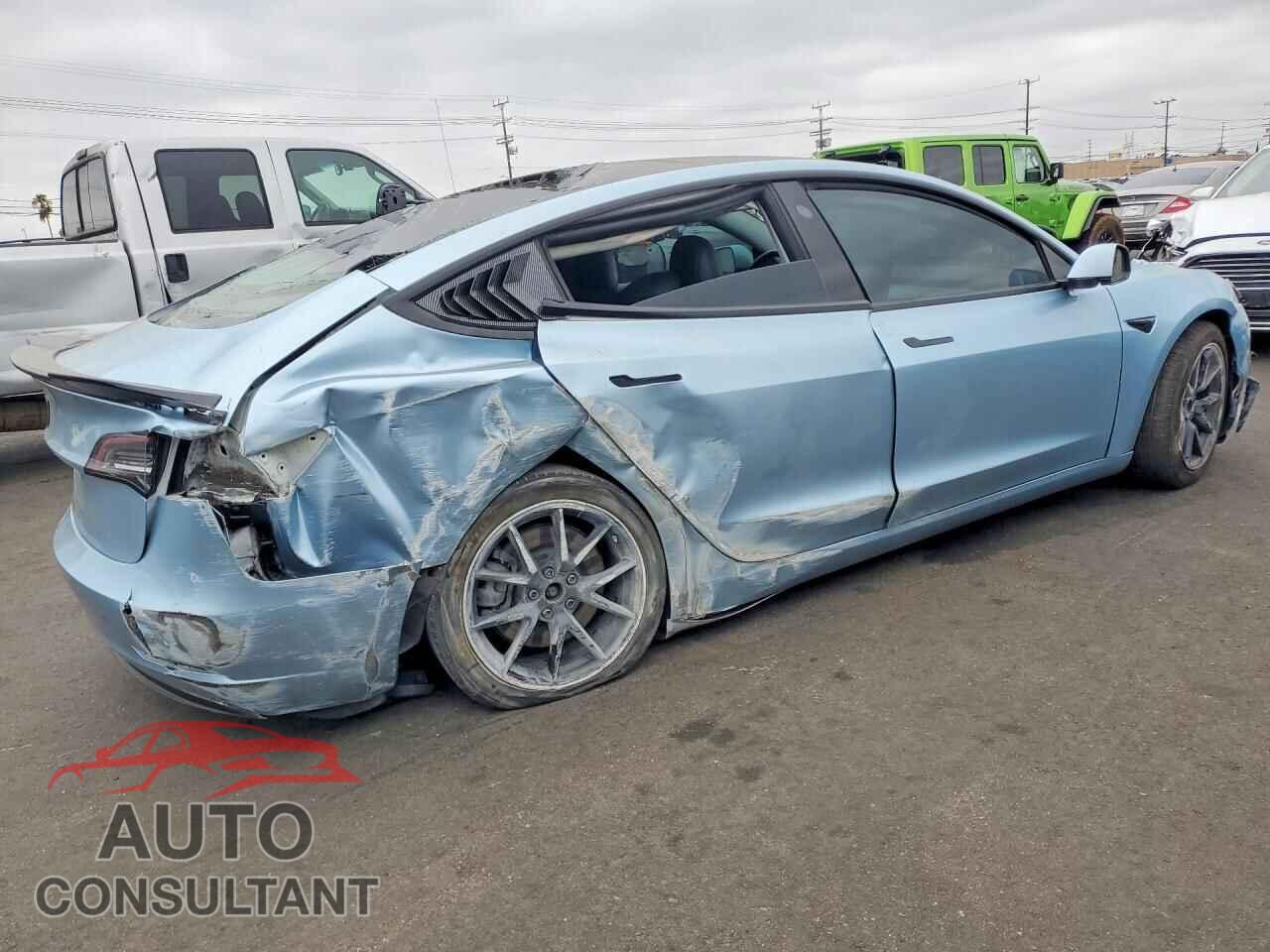 TESLA MODEL 3 2021 - 5YJ3E1EA6MF099114