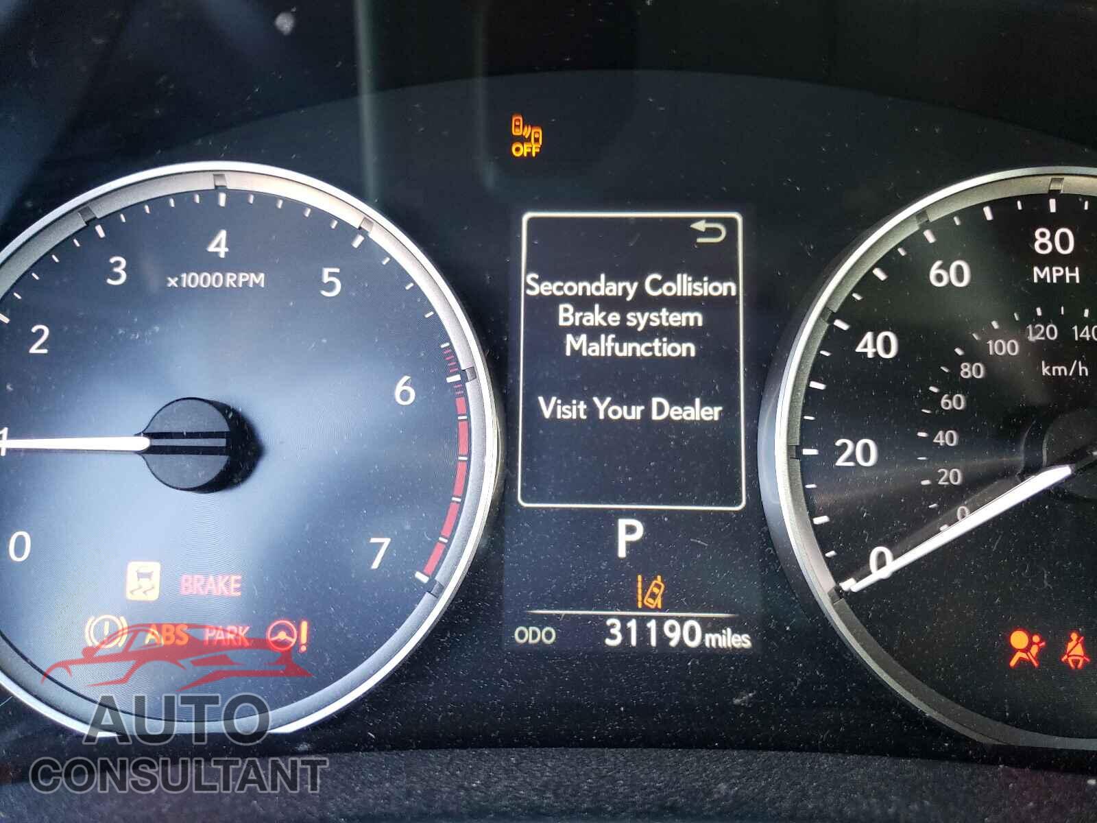 LEXUS IS 2021 - JTHAA1D22M5110249