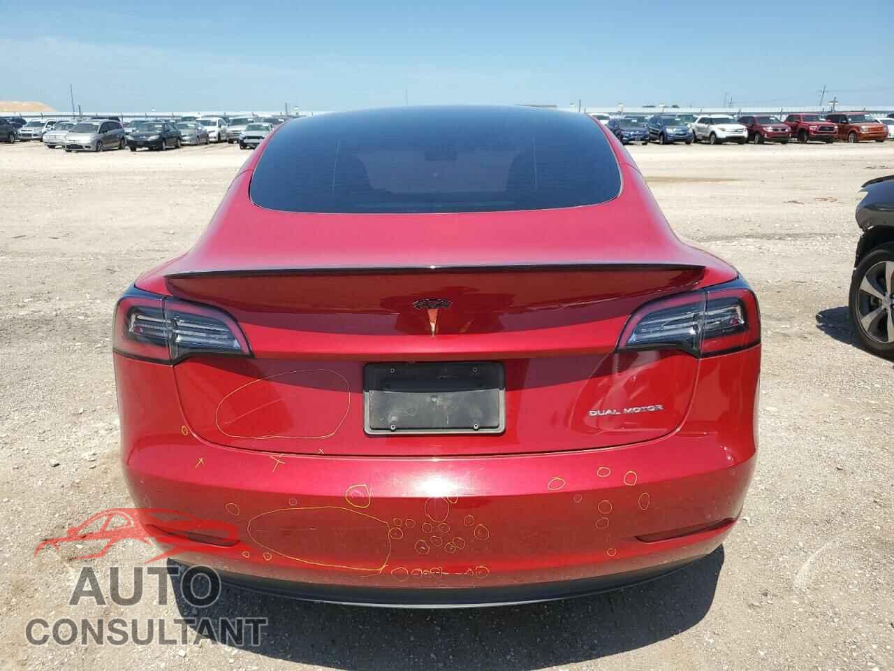 TESLA MODEL 3 2022 - 5YJ3E1EB5NF133019